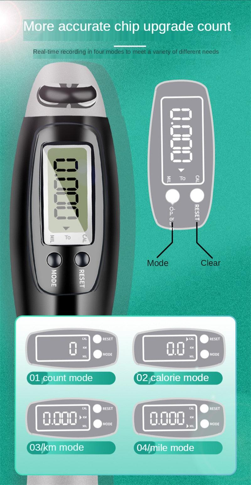 Electronic Cordless Jumprope, Adjustable