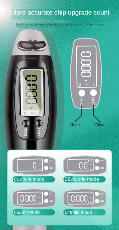 Electronic Cordless Jumprope, Adjustable
