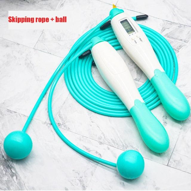 Electronic Cordless Jumprope, Adjustable