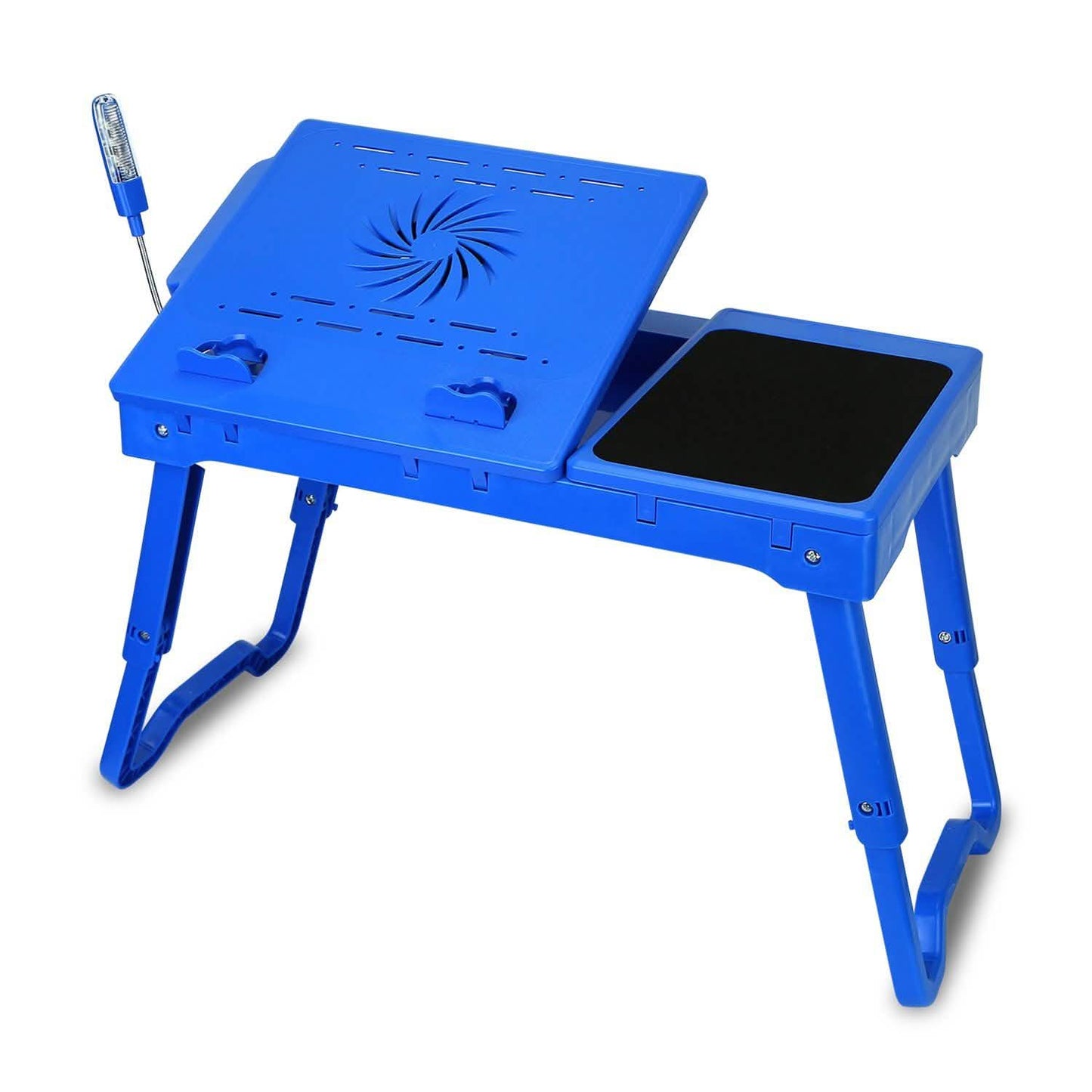 Bed Laptop Desk with Cooling & Mouse Board