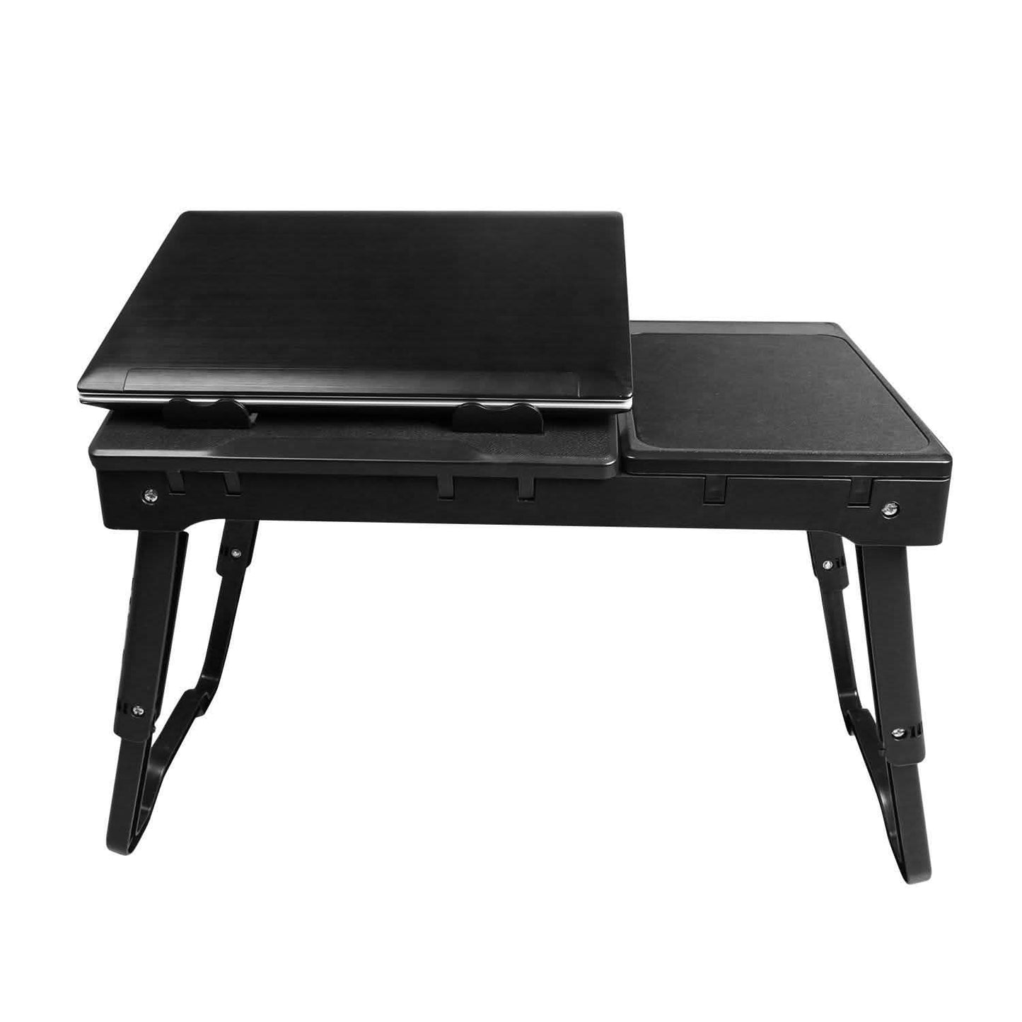 Bed Laptop Desk with Cooling & Mouse Board