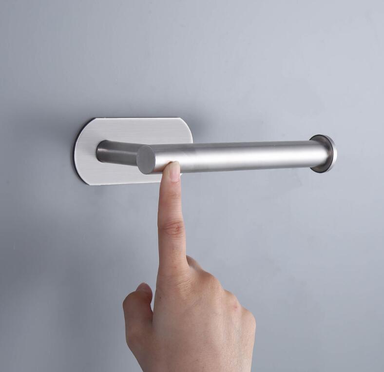 Wall Mount Toilet Paper Holder & Paper Towel Holder
