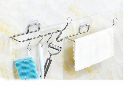 Wall Mount Toilet Paper Holder & Paper Towel Holder