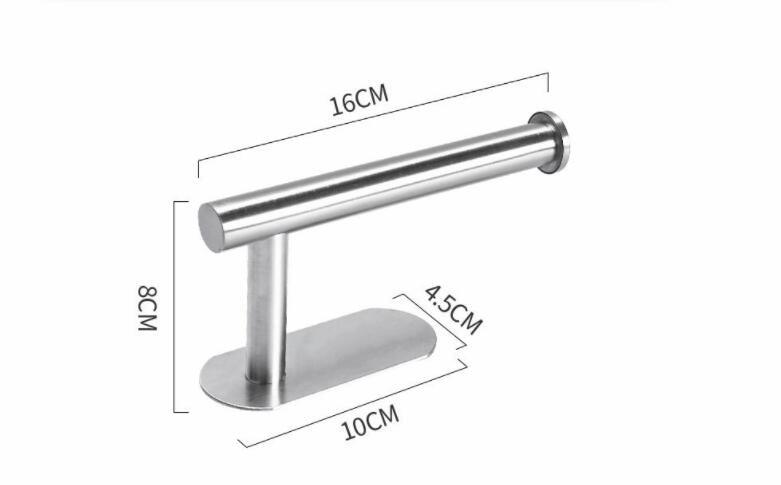 Wall Mount Toilet Paper Holder & Paper Towel Holder