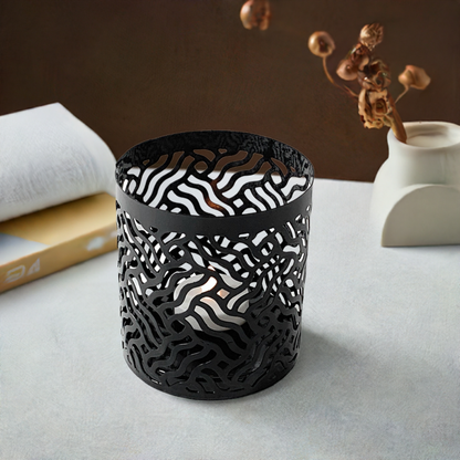 Votive Candle Holders Set 2 - Black