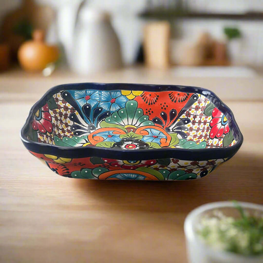 Large Talavera Serving Dish | Hand-Painted