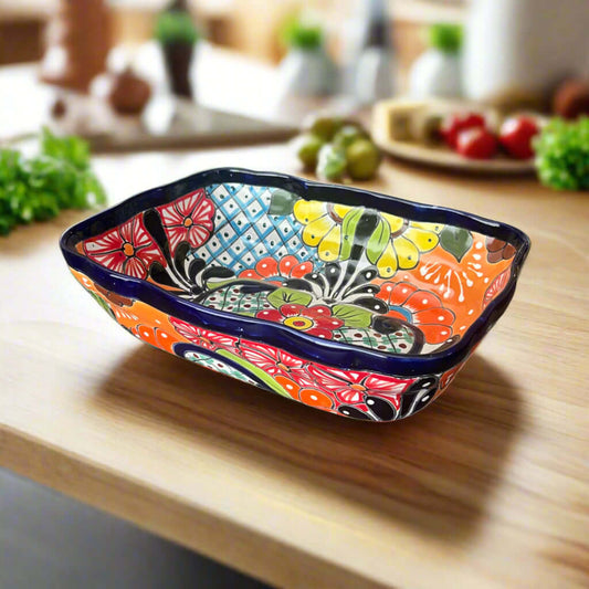 Large Talavera Serving Dish | Hand-Painted