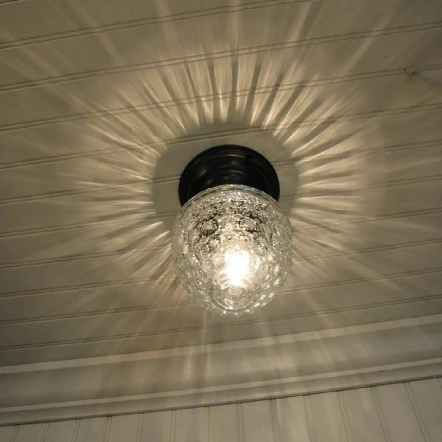 Acorn Glass Flush Mount Ceiling Light | 5"