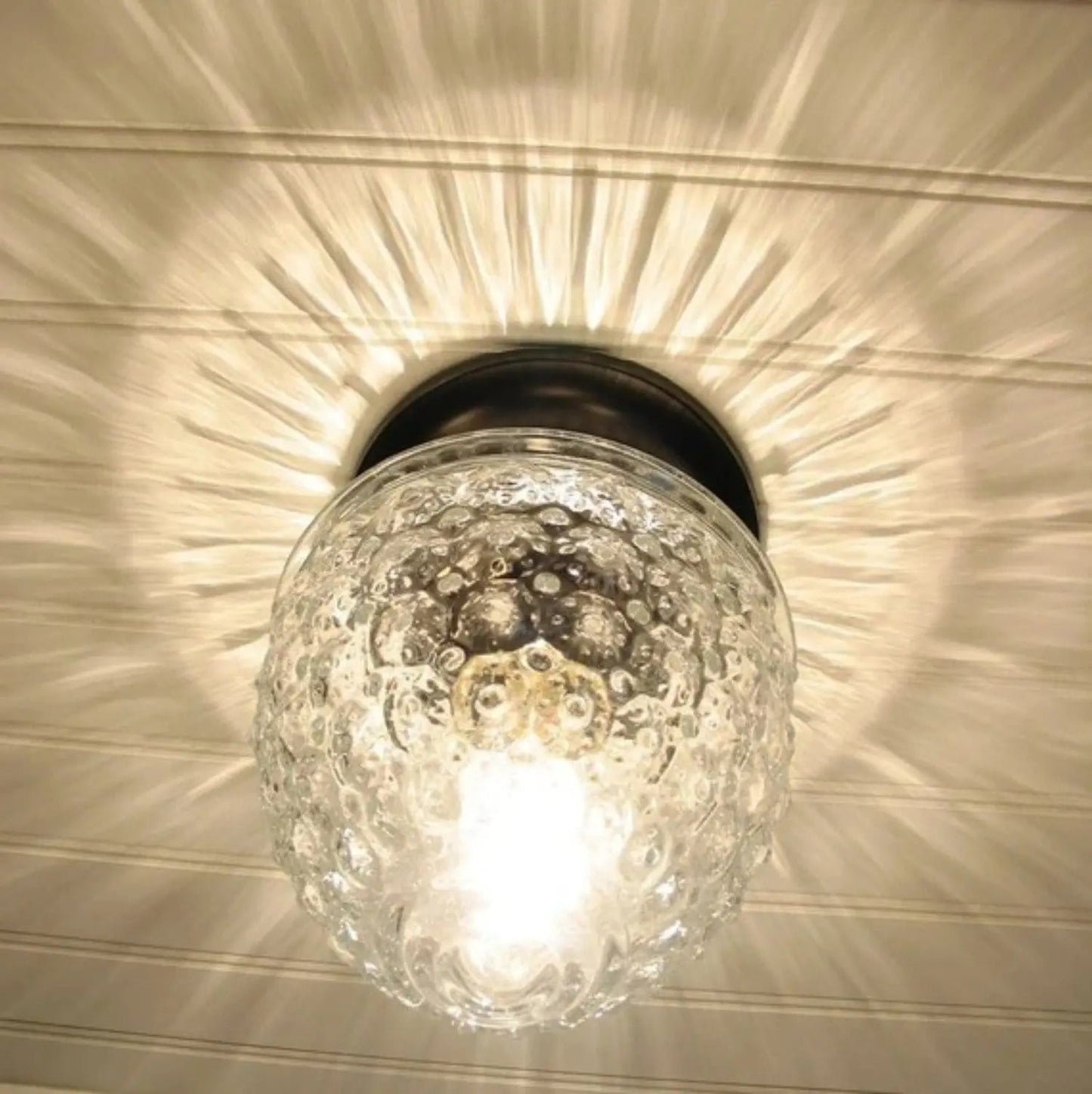 Acorn Glass Flush Mount Ceiling Light | 5"
