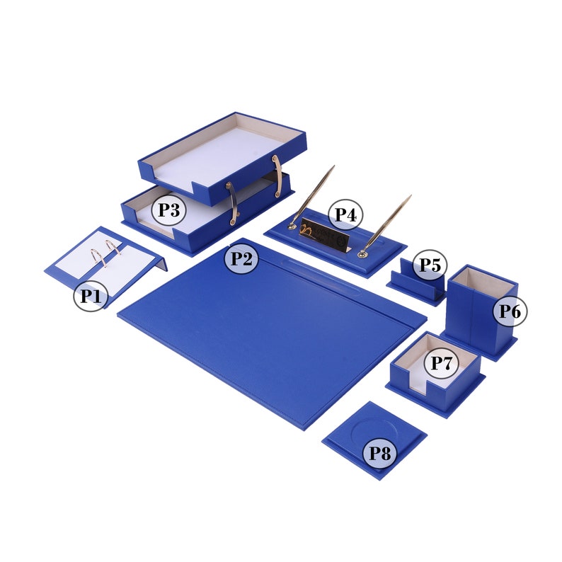 Desk Organizer And Accessories, 10 PCS