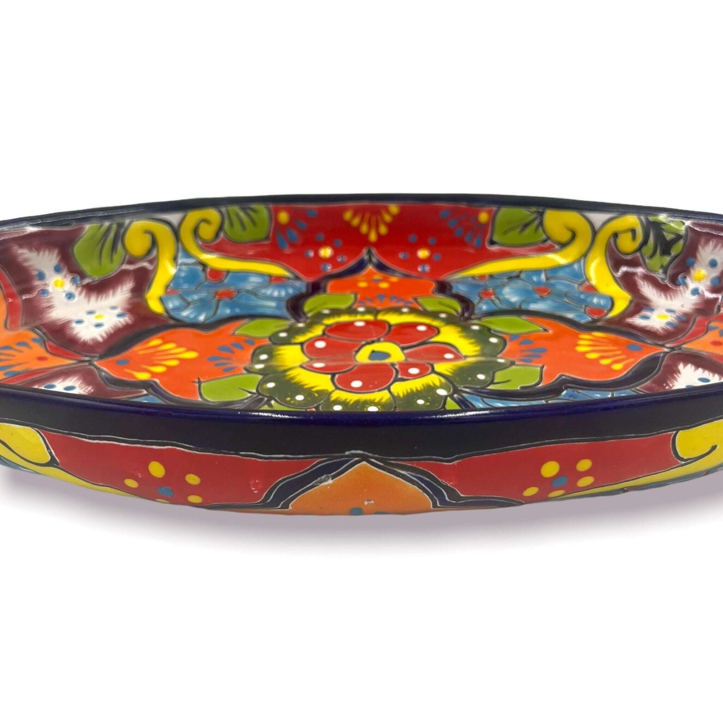 Large Oval Talavera Platter | Hand-Painted