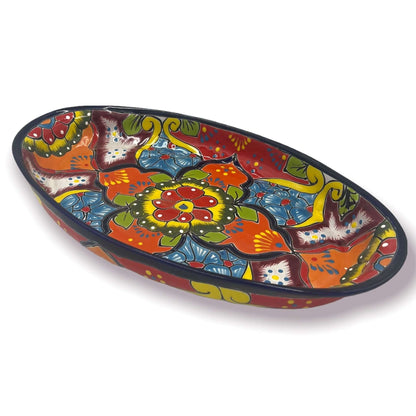 Large Oval Talavera Platter | Hand-Painted