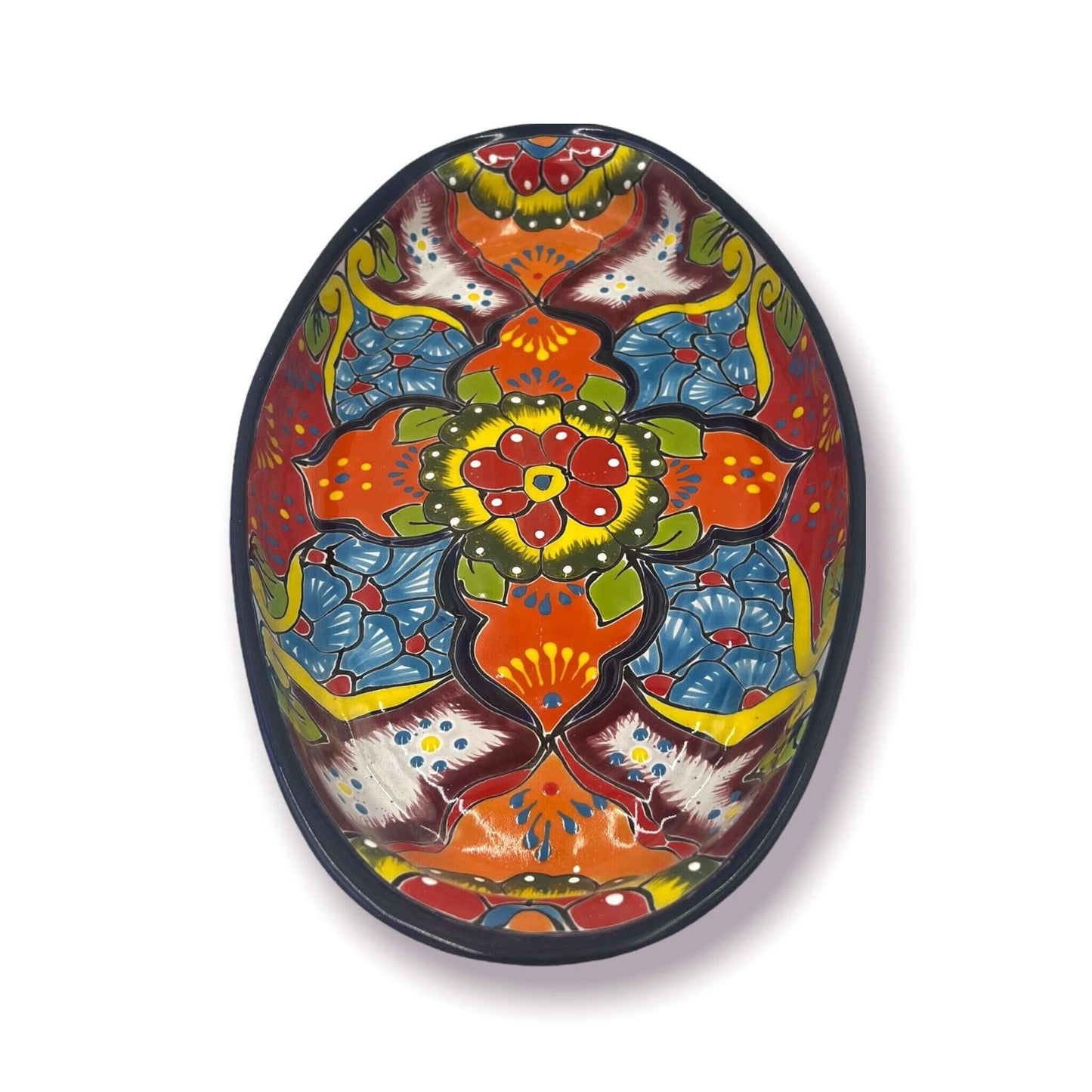 Large Oval Talavera Platter | Hand-Painted