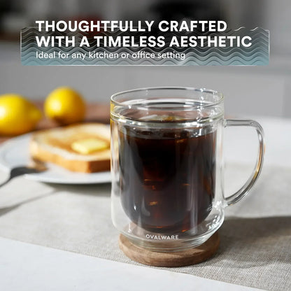Double Wall Mug - two x17oz