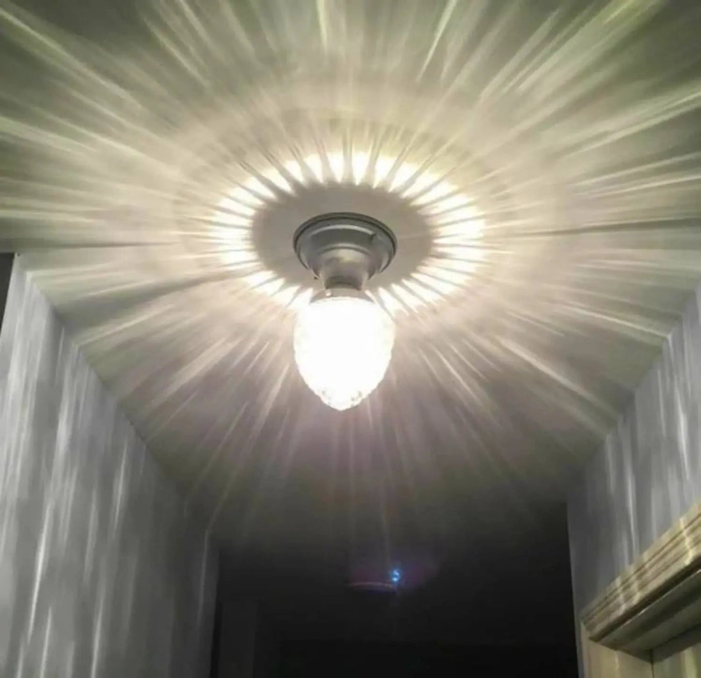 Acorn Glass Flush Mount Ceiling Light | 5"