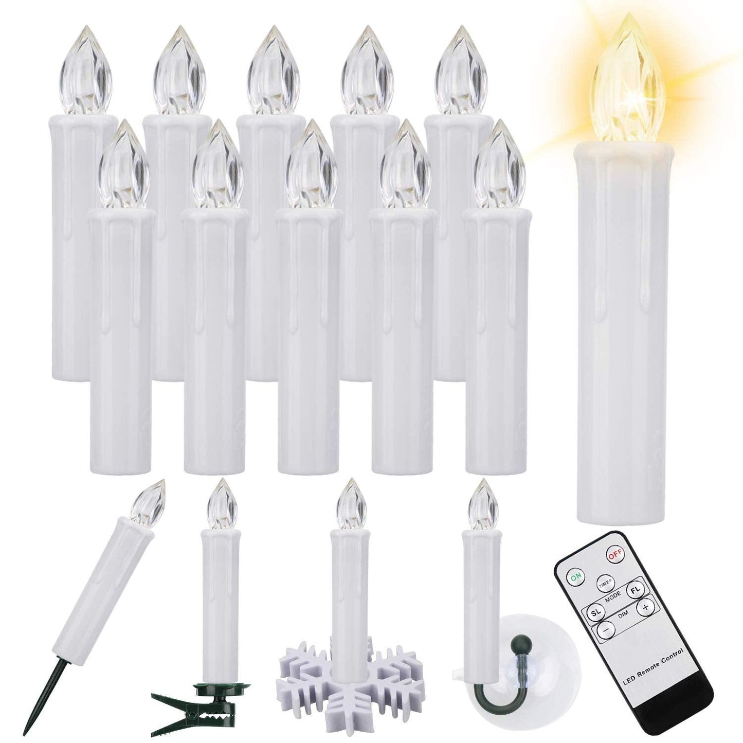 LED Candles Flameless, Remote Control Candles