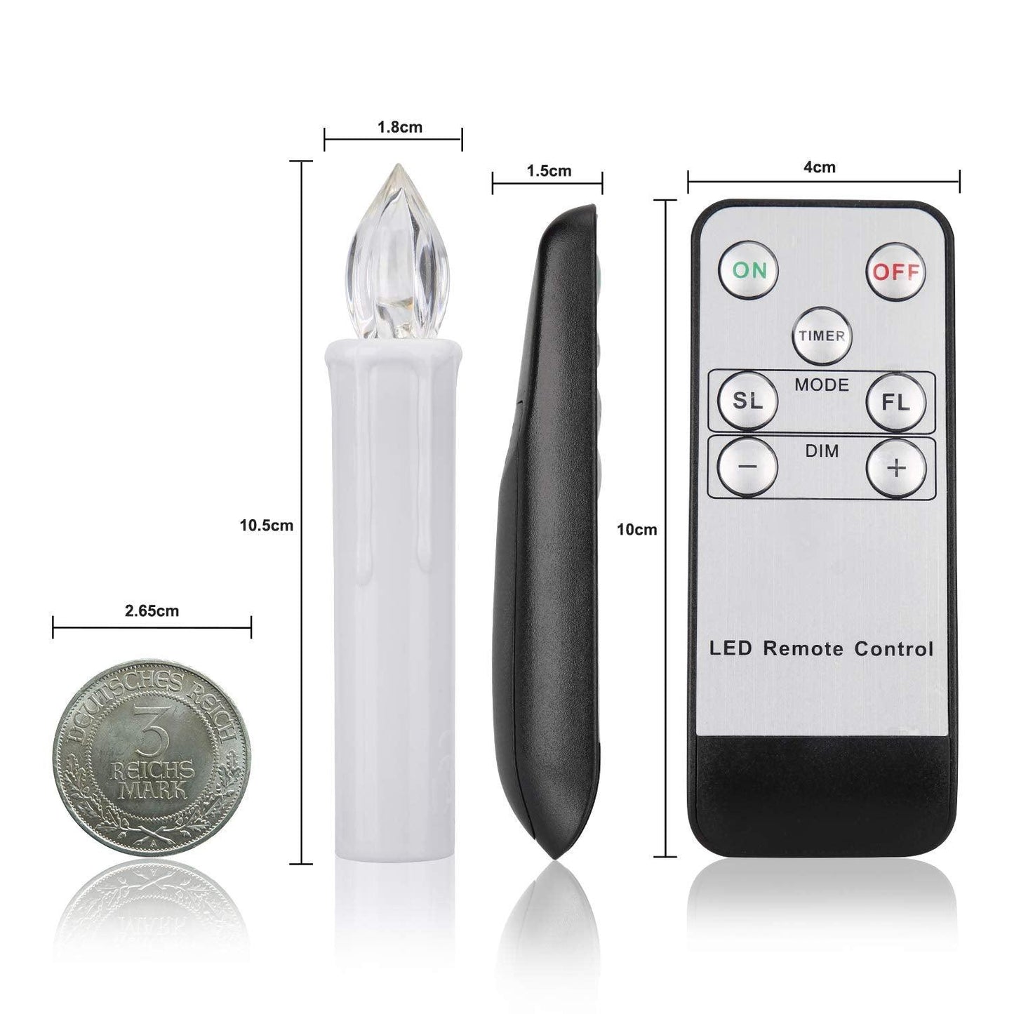 LED Candles Flameless, Remote Control Candles