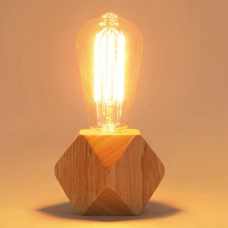 Modern Wooden Table Lamp