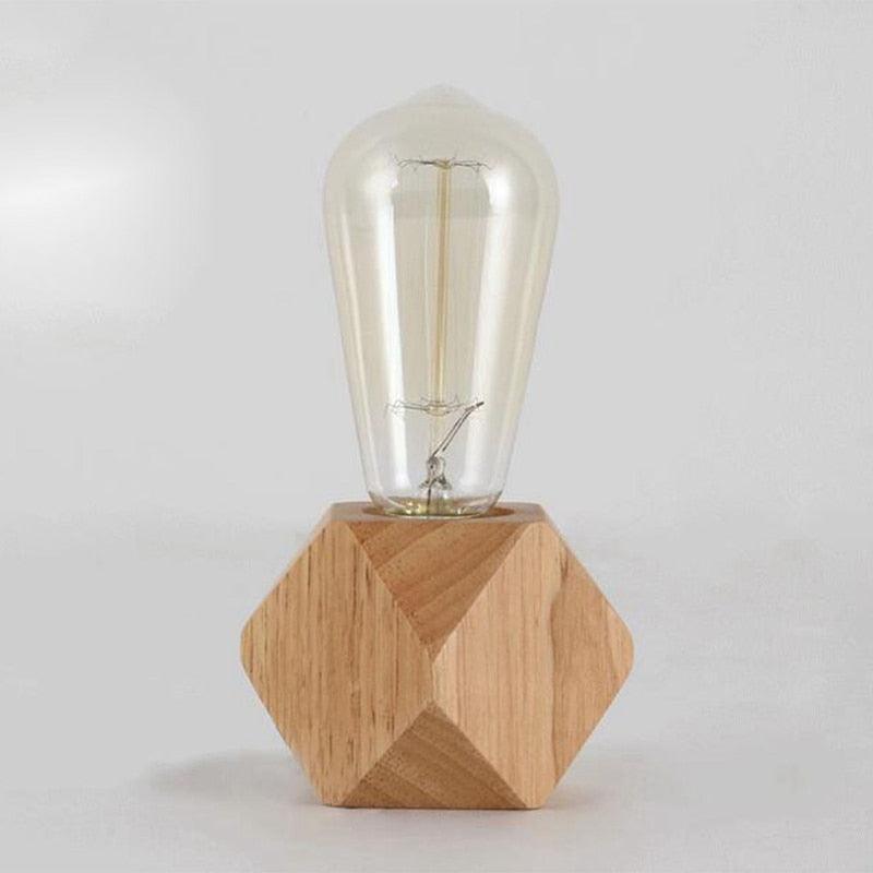 Modern Wooden Table Lamp