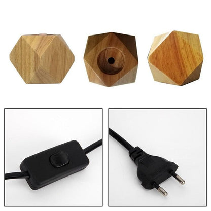 Modern Wooden Table Lamp