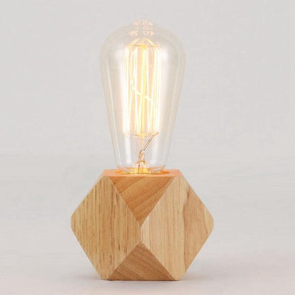 Modern Wooden Table Lamp