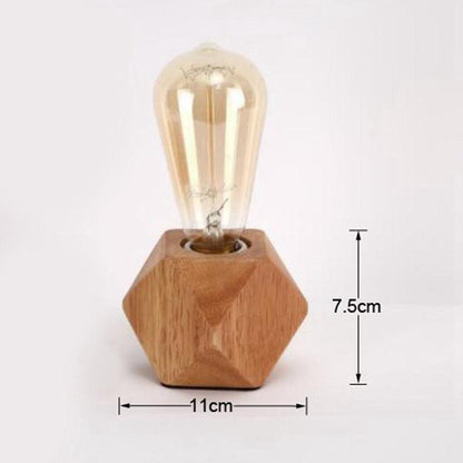 Modern Wooden Table Lamp