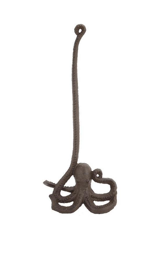 Octopus Paper Towel Holder – Cast Iron