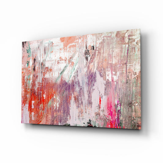 Abstract Glass Wall Art