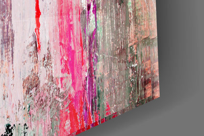 Abstract Glass Wall Art