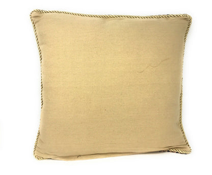 Set of 2-Pieces Postcard Milan Tapestry Throw Pillow Covers w/ Inserts, 18" x 18"