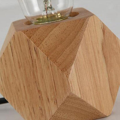 Modern Wooden Table Lamp