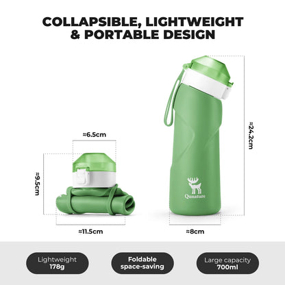 Collapsible Soft Water Bottle