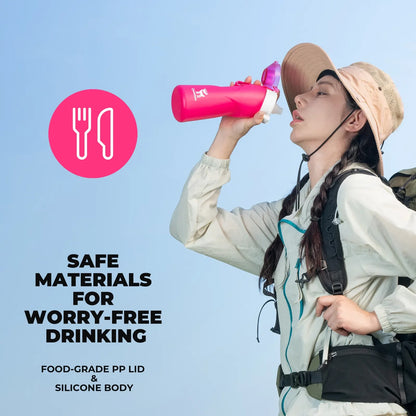 Collapsible Soft Water Bottle