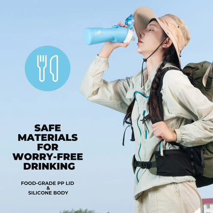Collapsible Soft Water Bottle