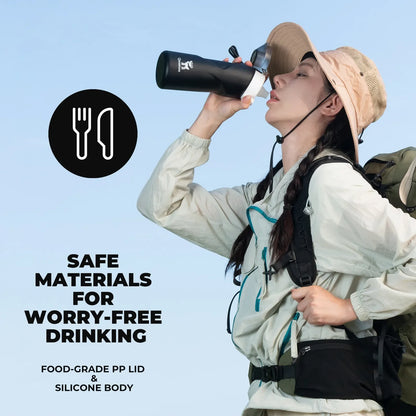 Collapsible Soft Water Bottle