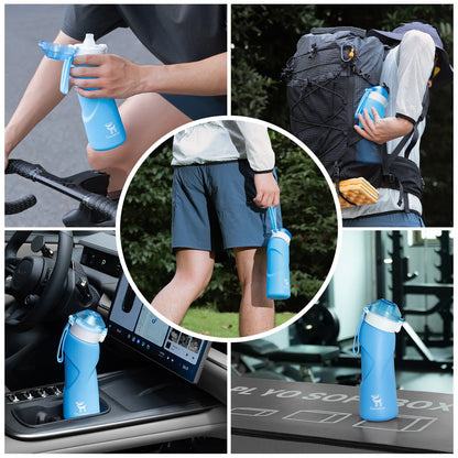 Collapsible Soft Water Bottle