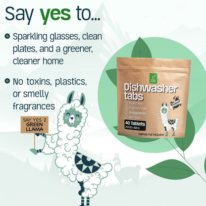 PVA-Free Dishwasher Tabs