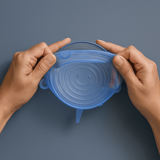 StretchySilicone Bowl Lids 6 Pack