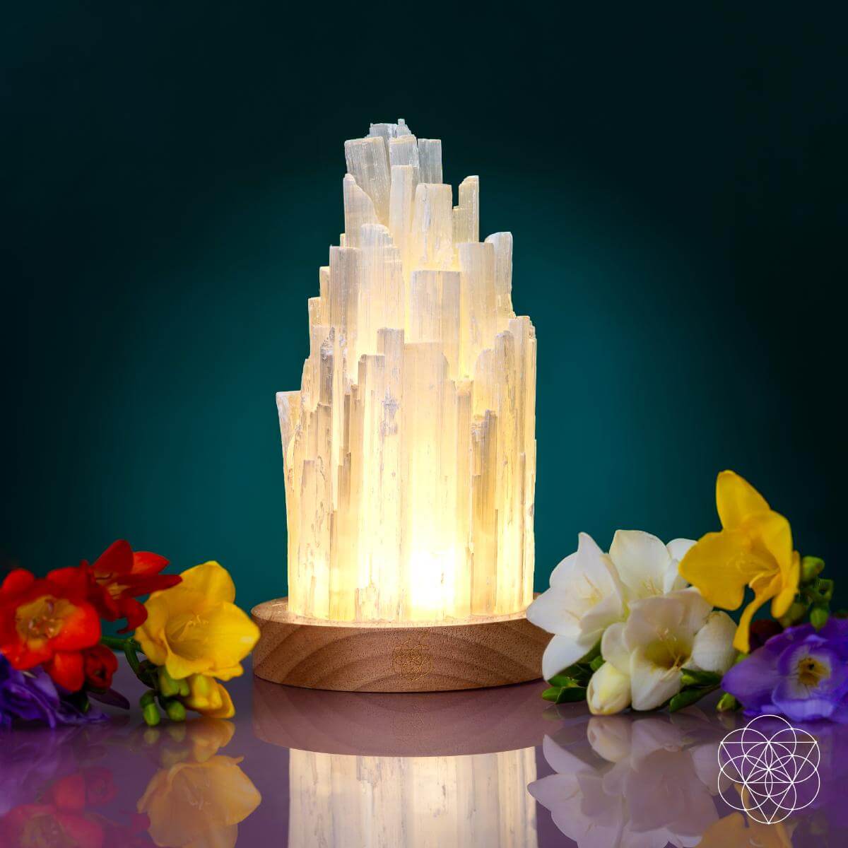 The Cleanse-Selenite Lamp - Healing