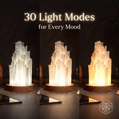 The Cleanse-Selenite Lamp - Healing