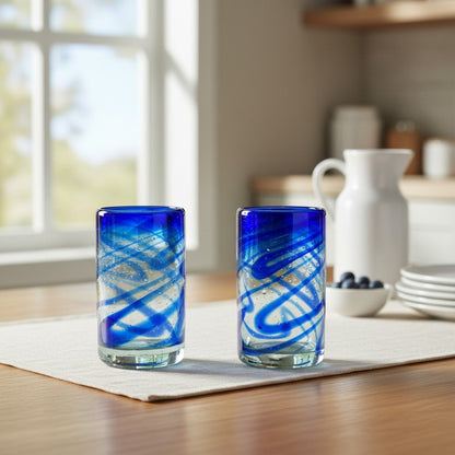 Hand-Blown Drinking Glass