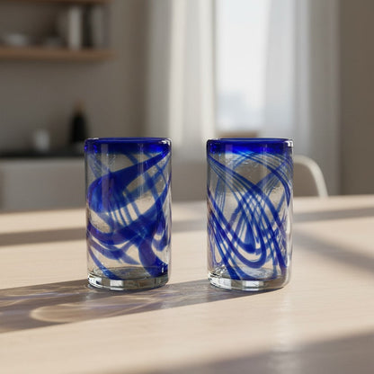 Hand-Blown Drinking Glass