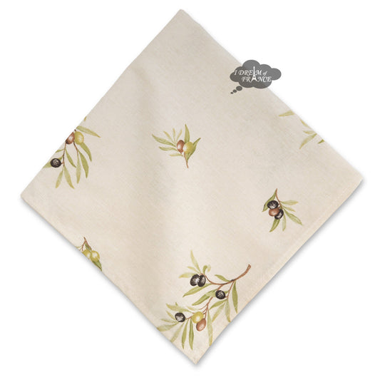French Provencal napkin - Cotton - cream