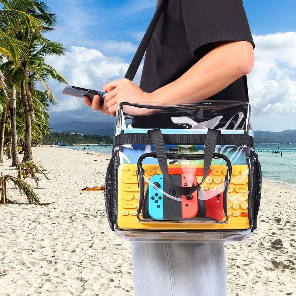 See Through Clear Tote Bag