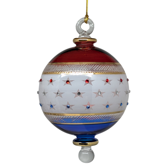 Stars & Stripes Forever: The Egyptian Glass Ornament